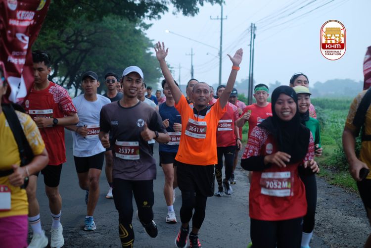 Race photo from Kediri Half Marathon 2025