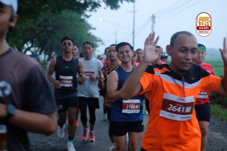 Race photo from Kediri Half Marathon 2025