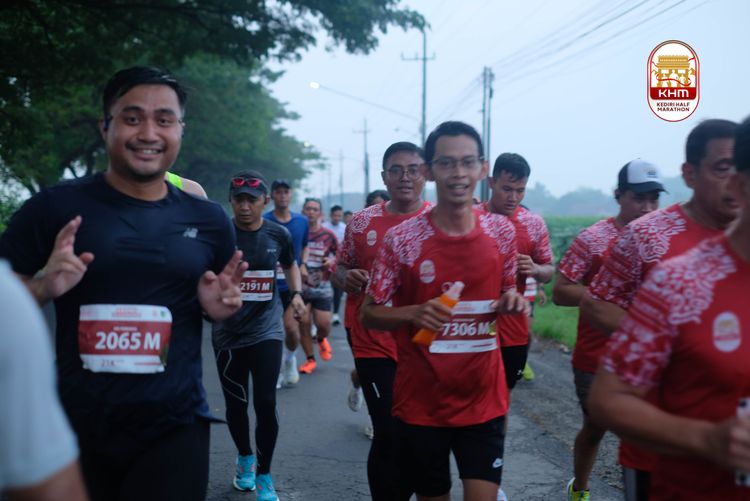 Race photo from Kediri Half Marathon 2025