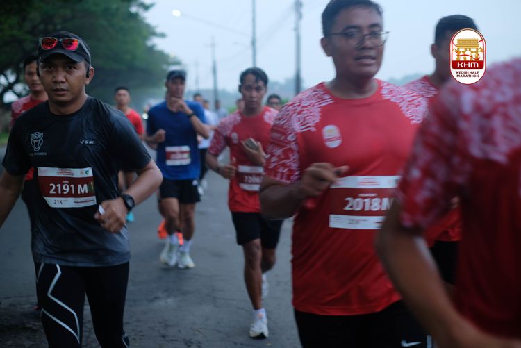 Race photo from Kediri Half Marathon 2025