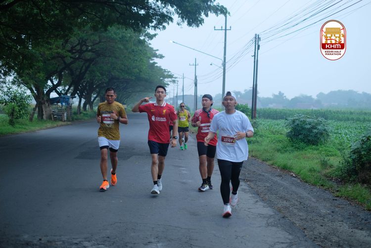 Race photo from Kediri Half Marathon 2025