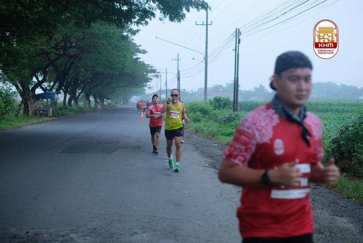 Race photo from Kediri Half Marathon 2025