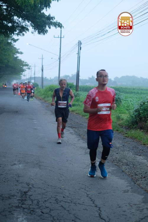 Race photo from Kediri Half Marathon 2025