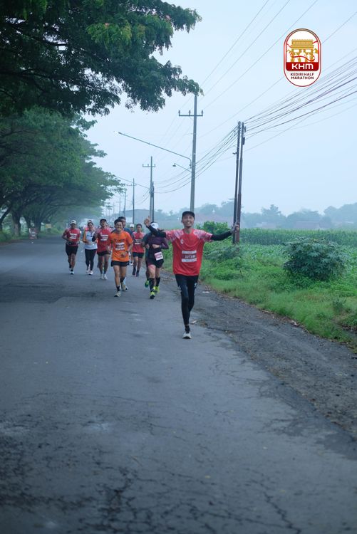 Race photo from Kediri Half Marathon 2025