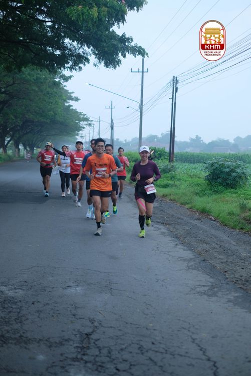 Race photo from Kediri Half Marathon 2025
