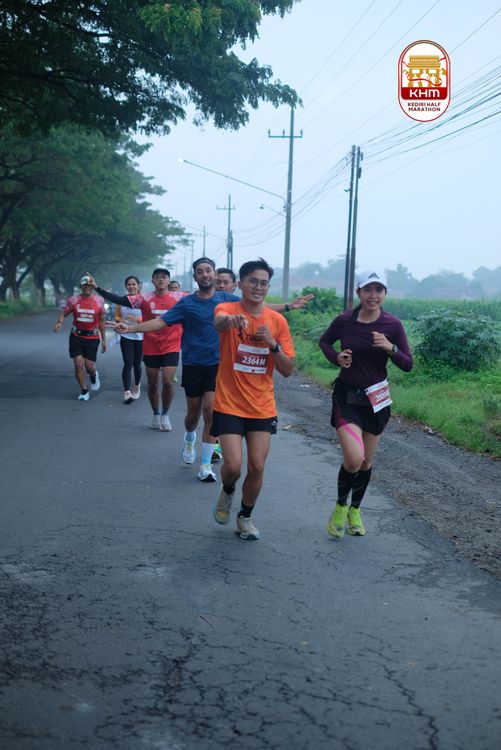 Race photo from Kediri Half Marathon 2025