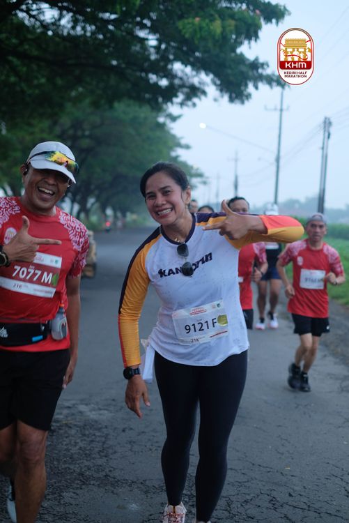 Race photo from Kediri Half Marathon 2025