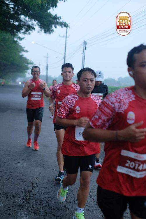 Race photo from Kediri Half Marathon 2025