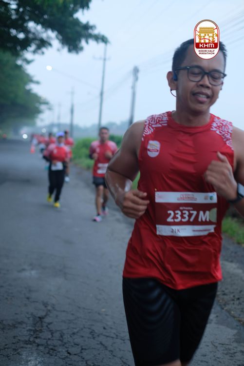 Race photo from Kediri Half Marathon 2025