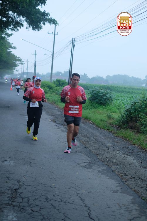 Race photo from Kediri Half Marathon 2025
