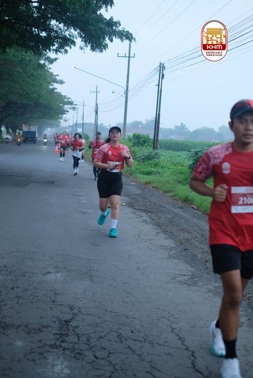 Race photo from Kediri Half Marathon 2025