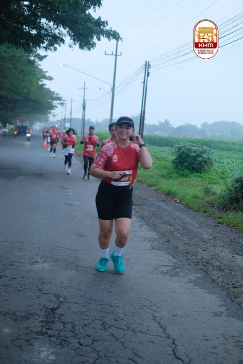 Race photo from Kediri Half Marathon 2025