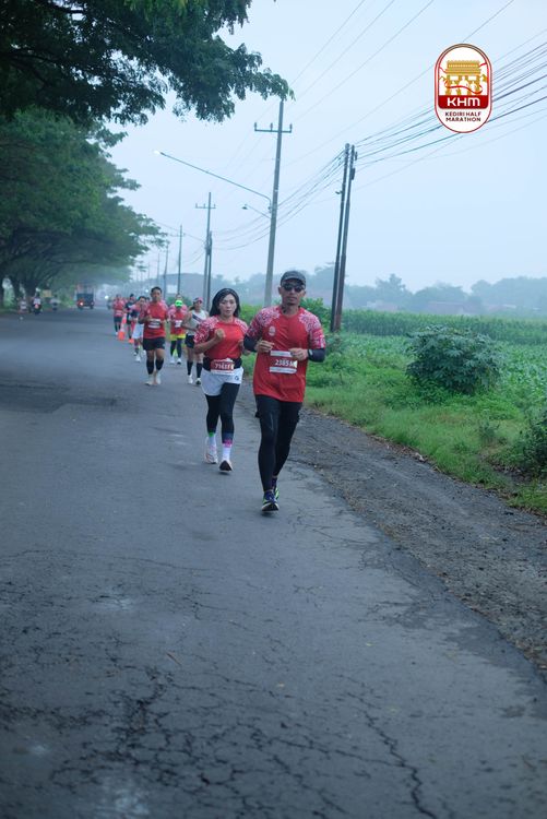 Race photo from Kediri Half Marathon 2025