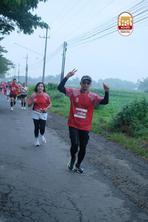Race photo from Kediri Half Marathon 2025