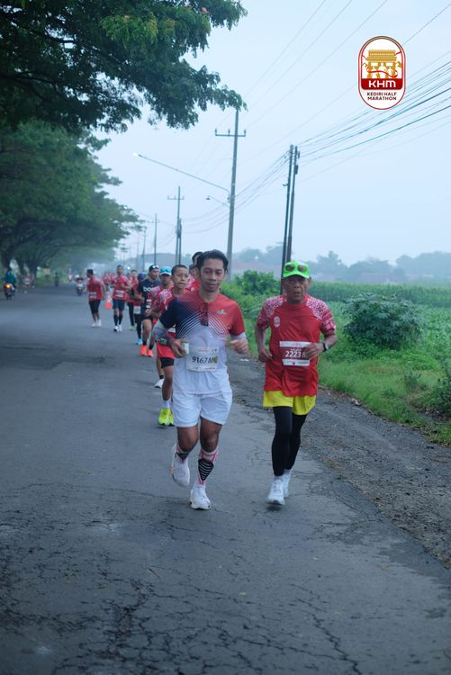 Race photo from Kediri Half Marathon 2025
