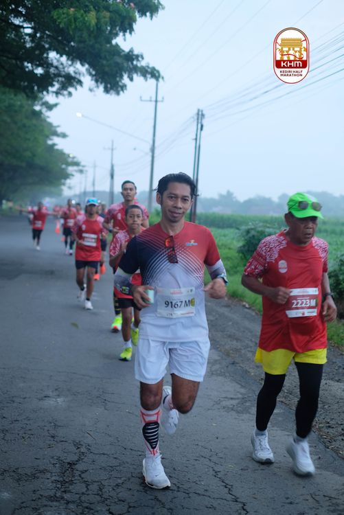 Race photo from Kediri Half Marathon 2025