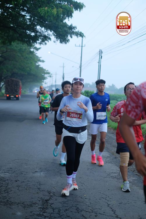 Race photo from Kediri Half Marathon 2025