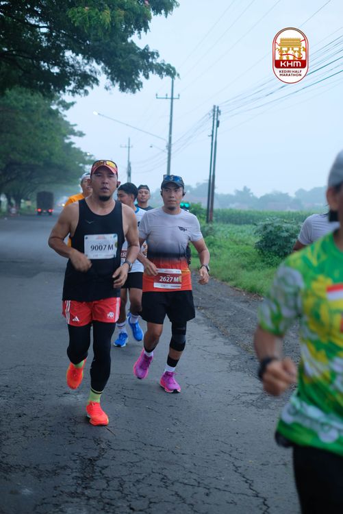 Race photo from Kediri Half Marathon 2025