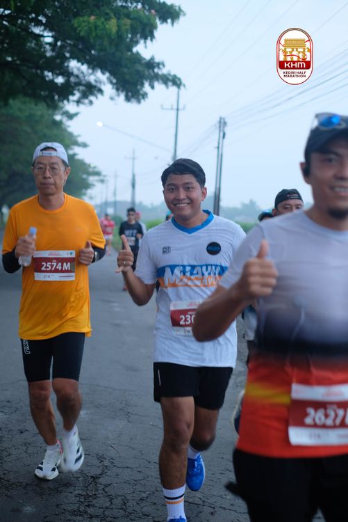 Race photo from Kediri Half Marathon 2025