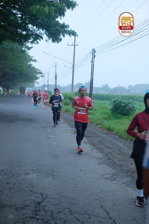 Race photo from Kediri Half Marathon 2025