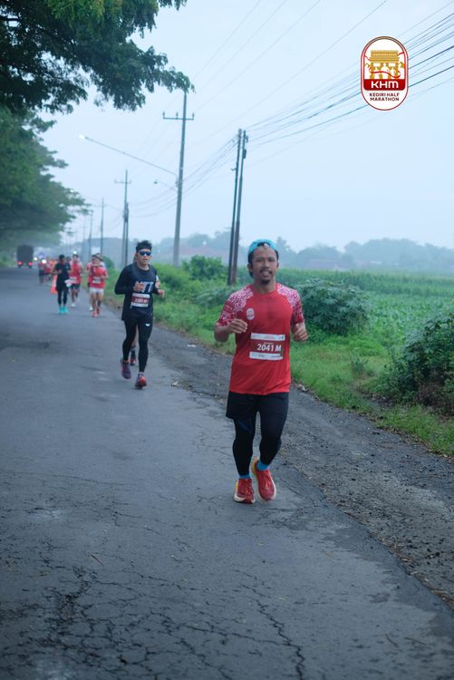 Race photo from Kediri Half Marathon 2025
