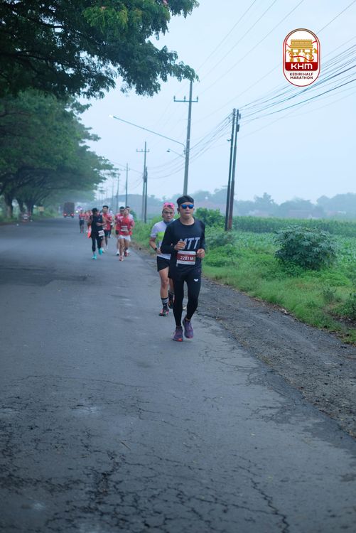 Race photo from Kediri Half Marathon 2025