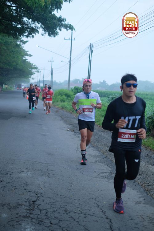 Race photo from Kediri Half Marathon 2025