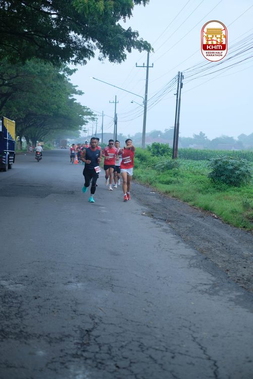 Race photo from Kediri Half Marathon 2025