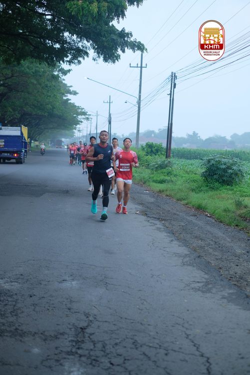 Race photo from Kediri Half Marathon 2025