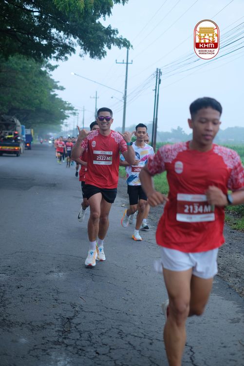 Race photo from Kediri Half Marathon 2025
