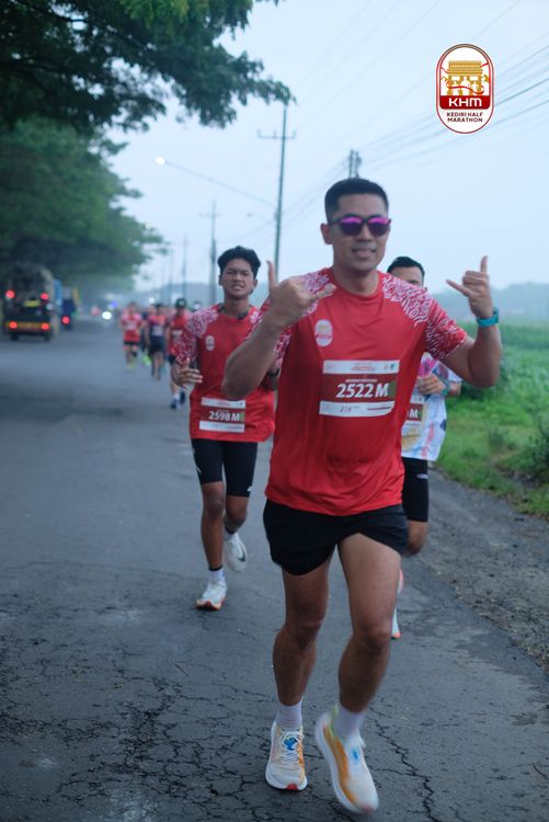 Race photo from Kediri Half Marathon 2025