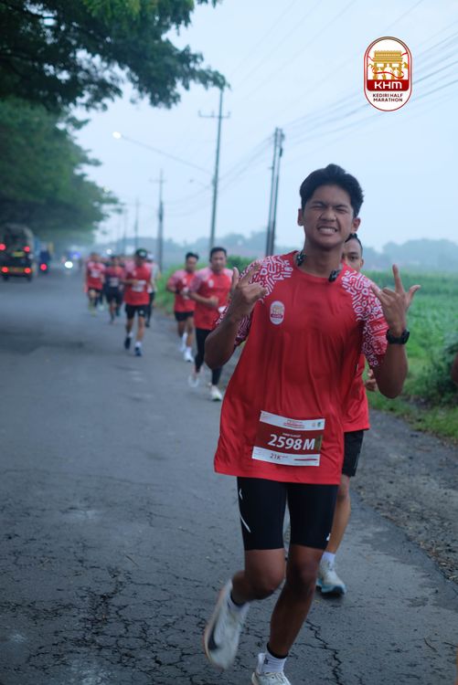 Race photo from Kediri Half Marathon 2025
