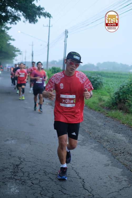 Race photo from Kediri Half Marathon 2025