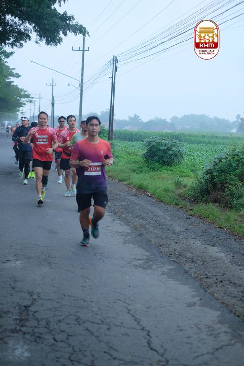 Race photo from Kediri Half Marathon 2025