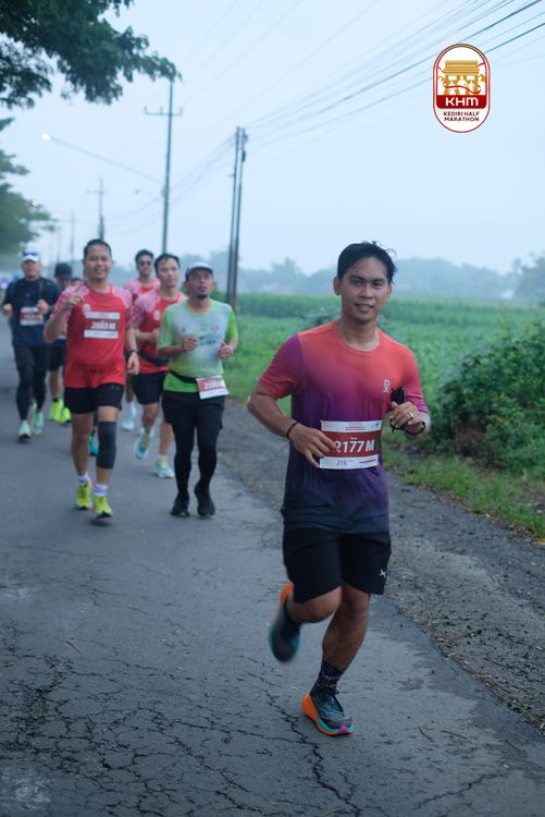 Race photo from Kediri Half Marathon 2025