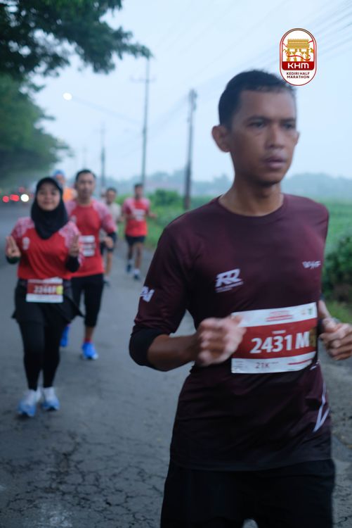 Race photo from Kediri Half Marathon 2025