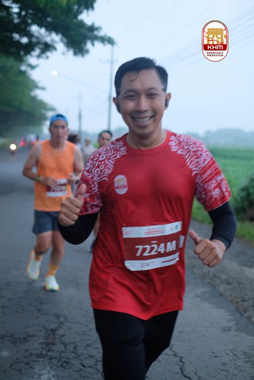 Race photo from Kediri Half Marathon 2025