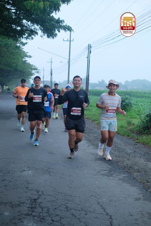 Race photo from Kediri Half Marathon 2025