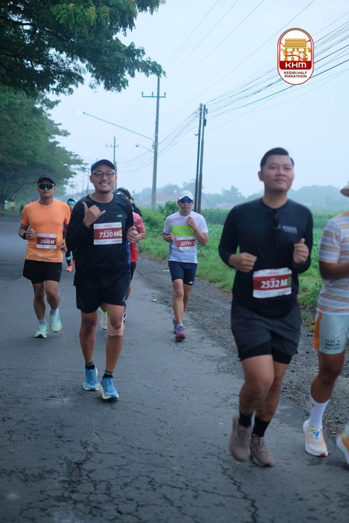 Race photo from Kediri Half Marathon 2025