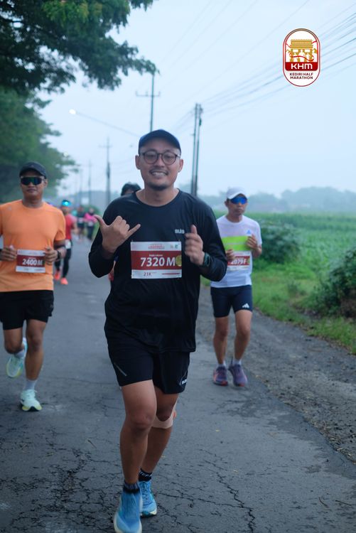Race photo from Kediri Half Marathon 2025