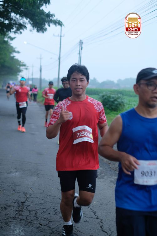 Race photo from Kediri Half Marathon 2025