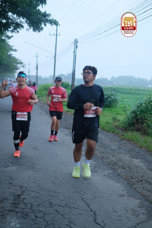 Race photo from Kediri Half Marathon 2025