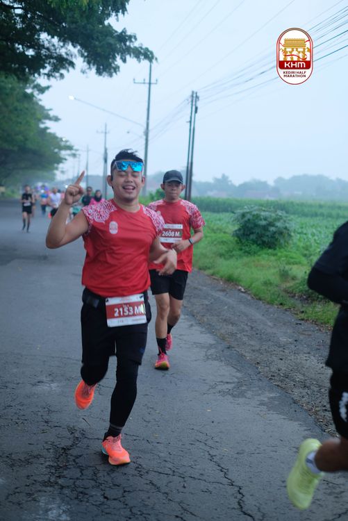 Race photo from Kediri Half Marathon 2025