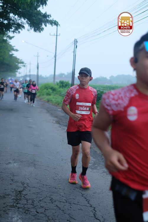 Race photo from Kediri Half Marathon 2025