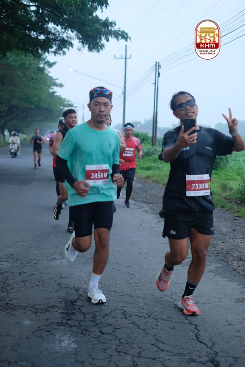 Race photo from Kediri Half Marathon 2025