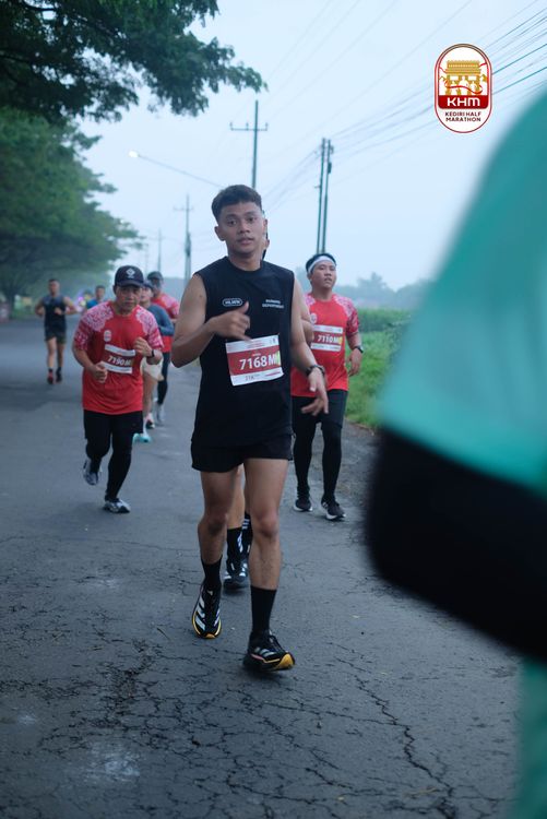 Race photo from Kediri Half Marathon 2025