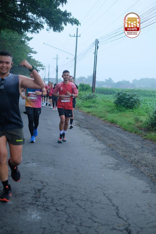 Race photo from Kediri Half Marathon 2025