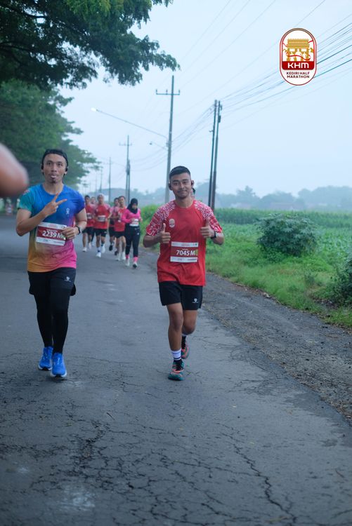 Race photo from Kediri Half Marathon 2025