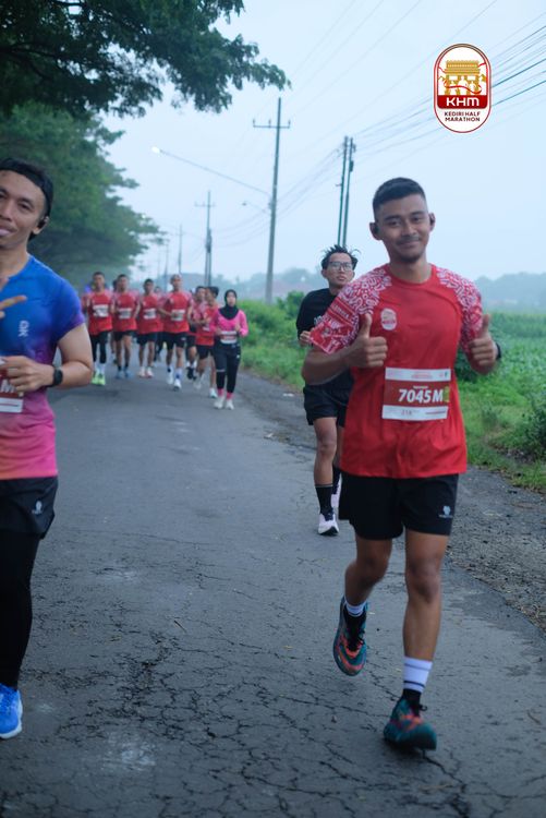 Race photo from Kediri Half Marathon 2025