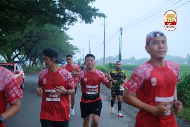 Race photo from Kediri Half Marathon 2025